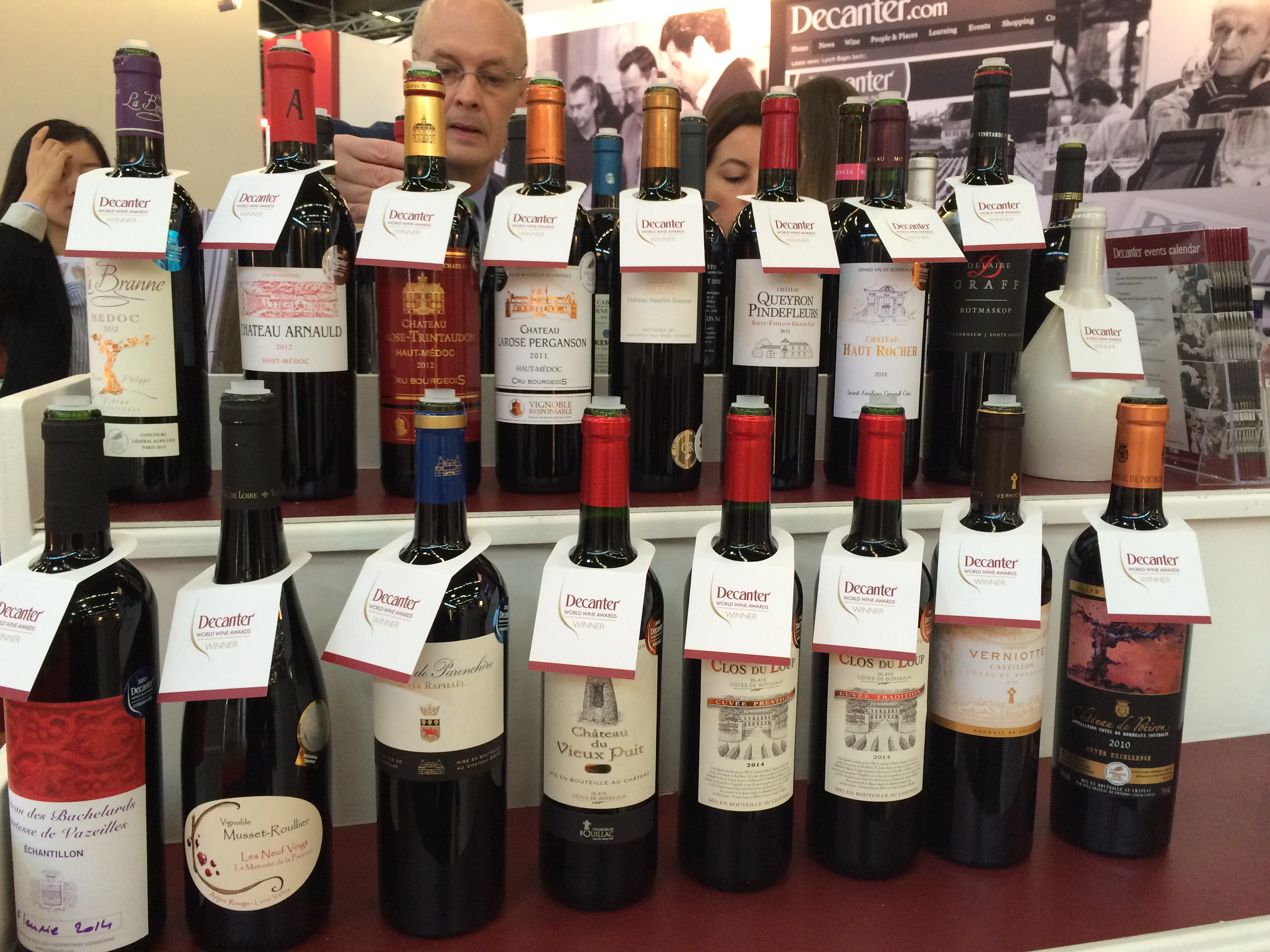 DWWA Vinexpo stand