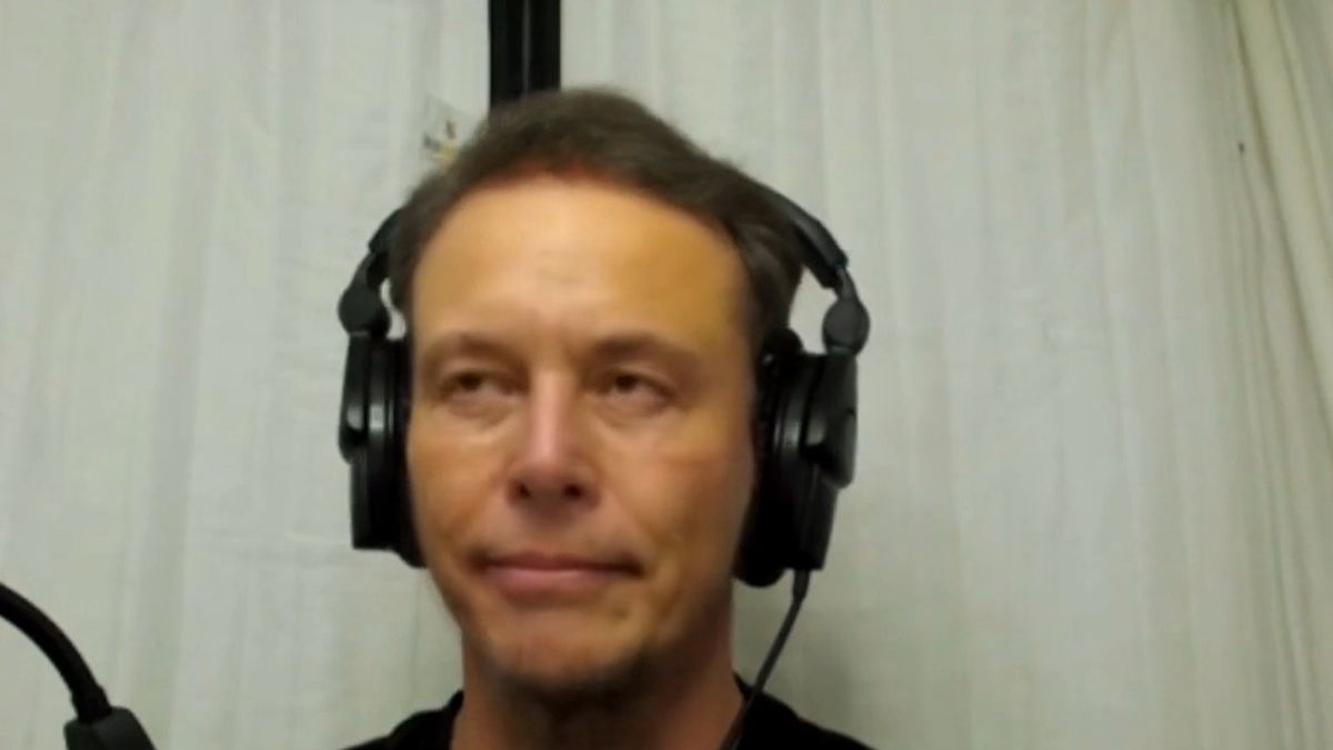 Deepfake Elon Musk revealed through side profile view