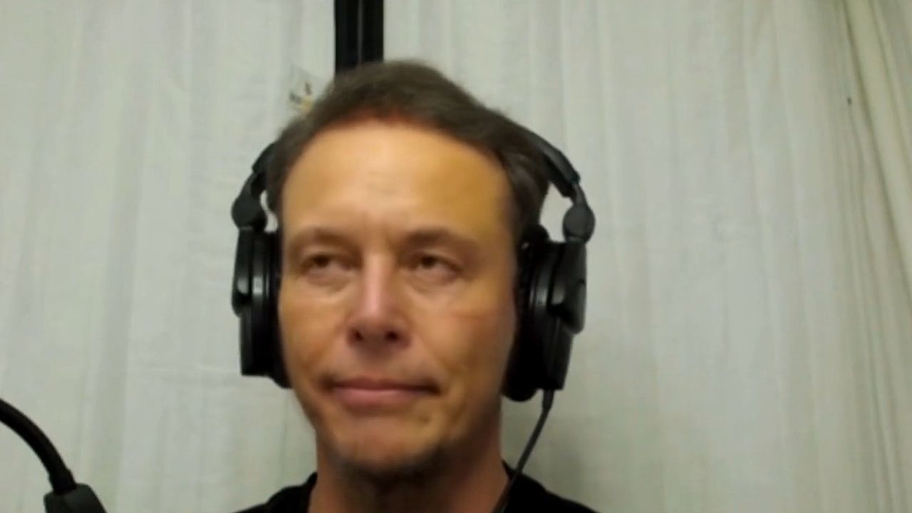 Deepfake Elon Musk revealed through side profile view