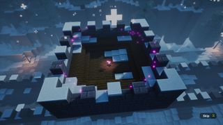 Minecraft Dungeons Landscape Frozen Fjord