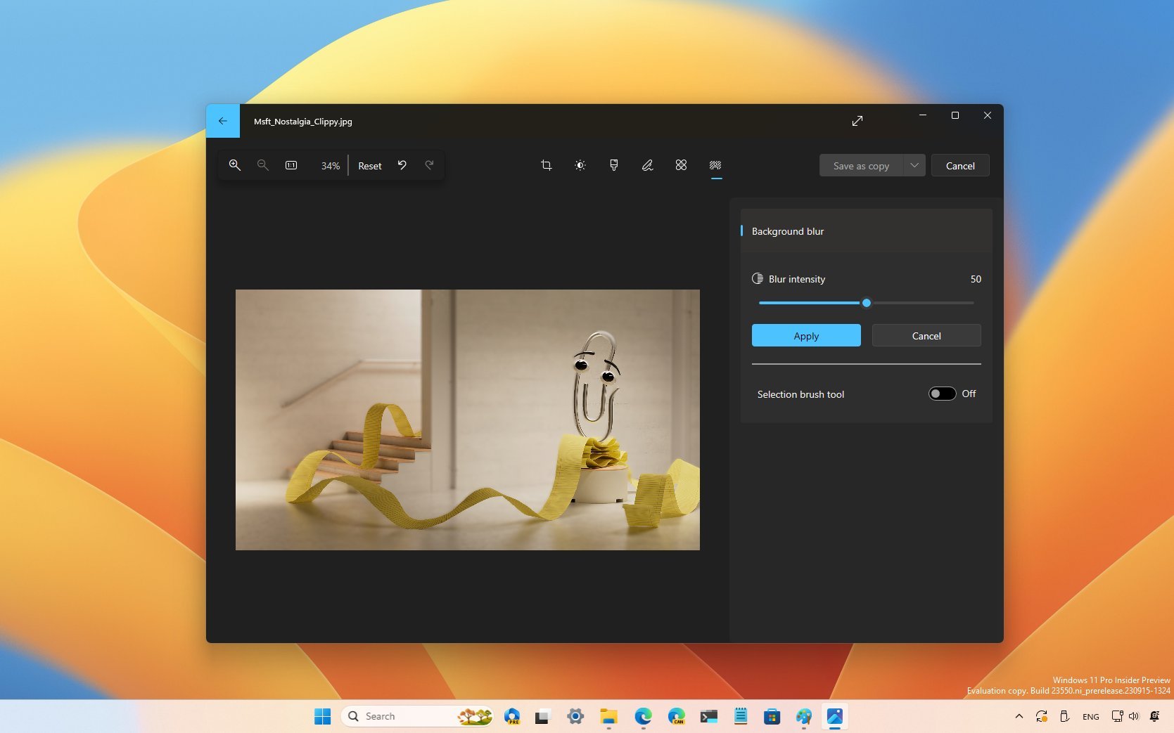 Background Removal in Paint begins rolling out to Windows Insiders