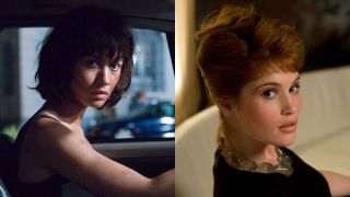 Olga Kurylenko and Gemma Arterton in Quantum of Solace side by side.