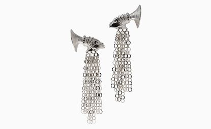 Nobosudru earrings in sterling silver, by F Bazin