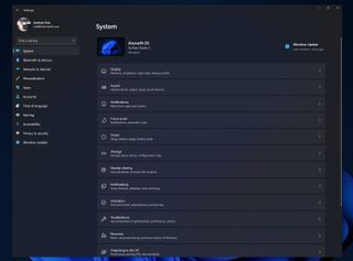 A Screenshot Of The Windows 11 OS In Dark Mode