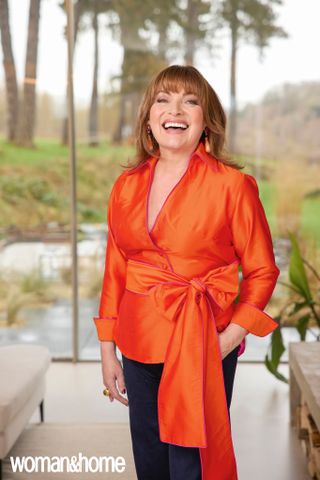 Lorraine Kelly for the woman&home April 2025 cover