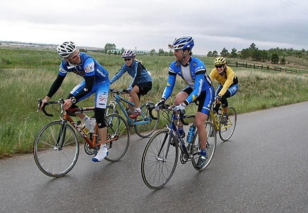 Time for some road riding for the SRM gang