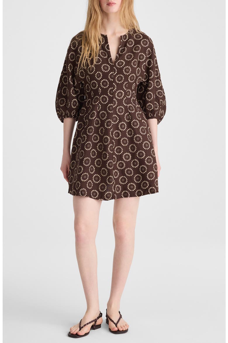 Splitneck Minidress