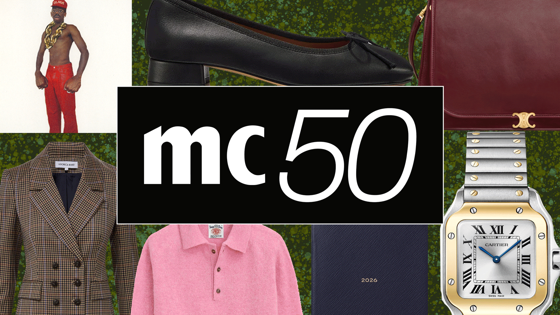 collage of MC50 products 