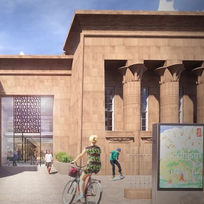 Crop in on artist's impression of Temple Works renovations