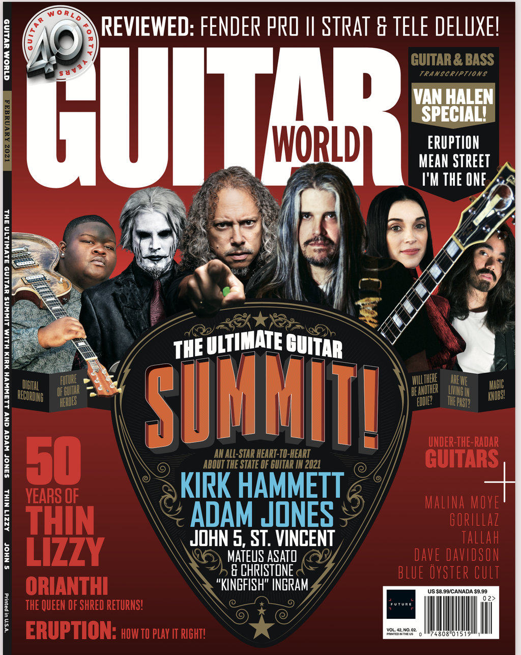 February 2021 Guitar World lesson videos Guitar World