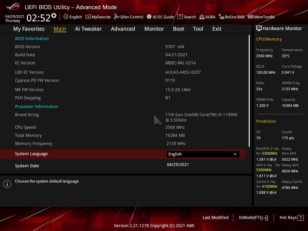 Asus ROG Strix Z590-I Gaming WiFi