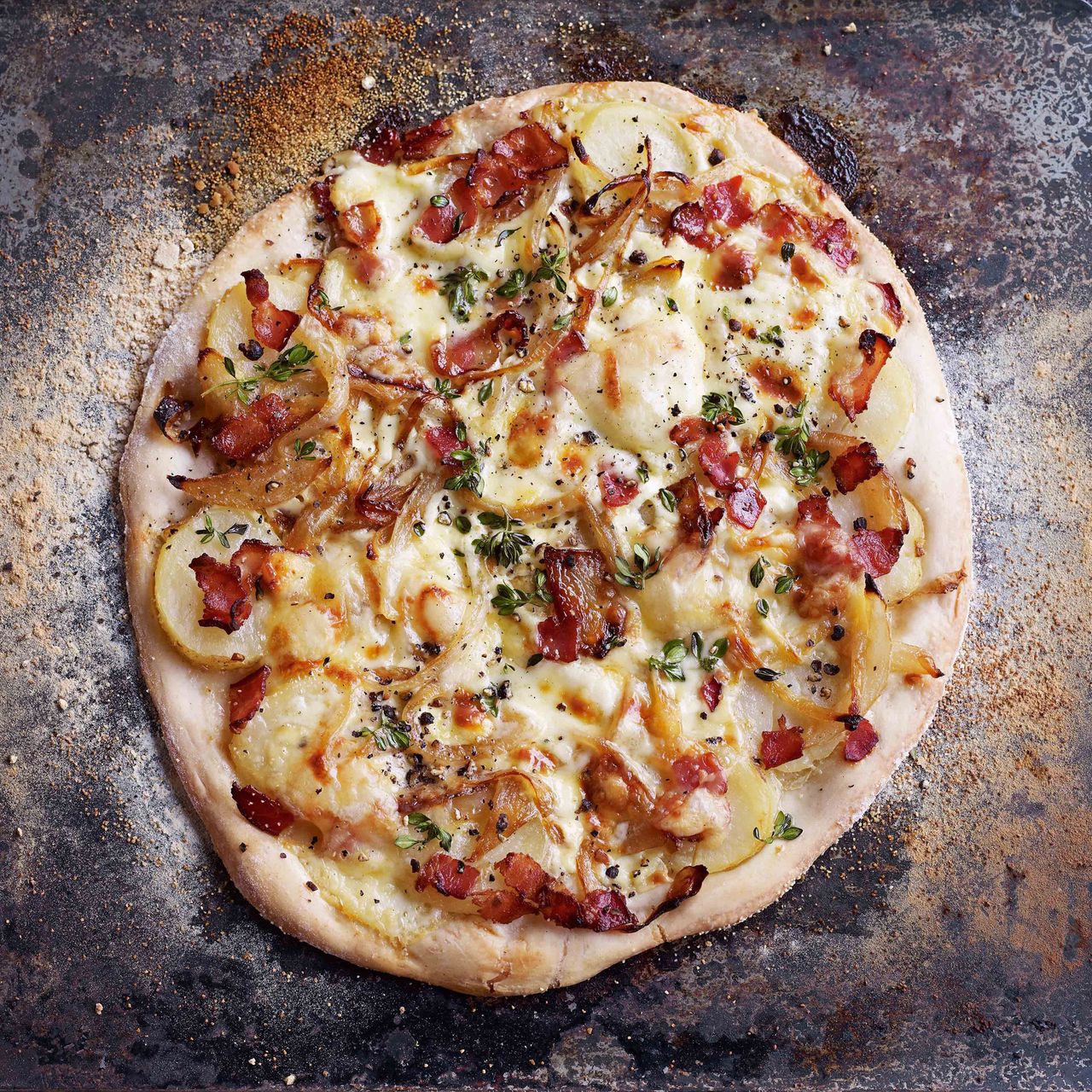 Photo of Paul Hollywood Tartiflette pizza