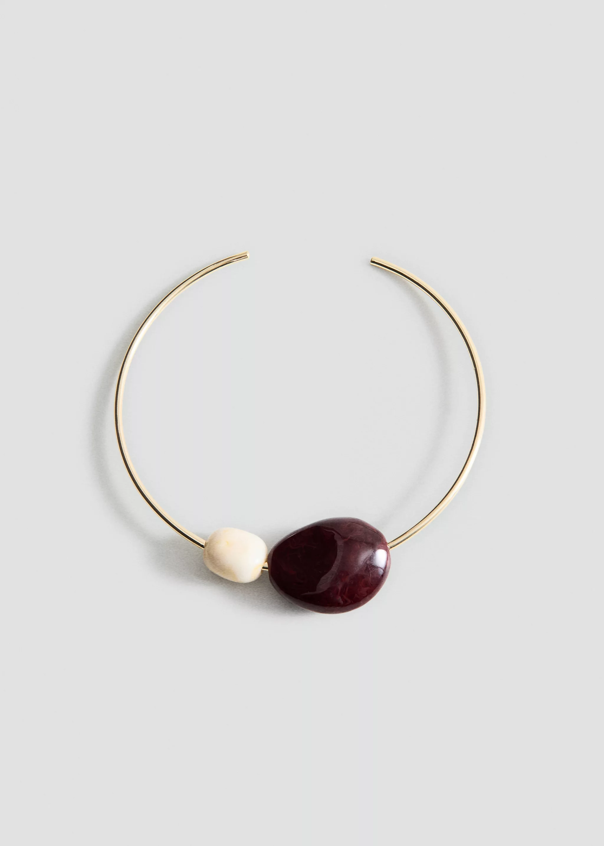 Rigid Beaded Choker - Women | Mango Usa