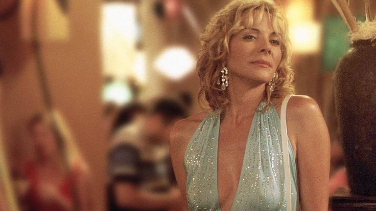 Actress Kim Cattrall Stars As Samantha In The Hbo Comedy Series "Sex And The City" The Third Season