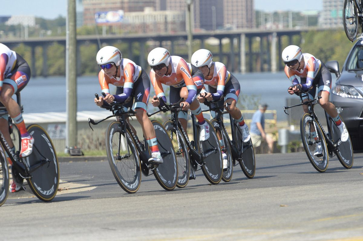 Boels Dolmans rode to second place
