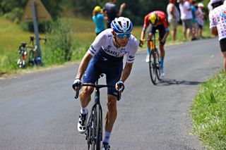 Michael Woods on stage 14 of the 2021 Tour de France