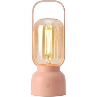 Artin-X Cordless Small Table Lamp in pastel pink