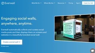 Website screenshot for Everwall