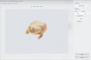 Paint 3d Cut Frog Transparent