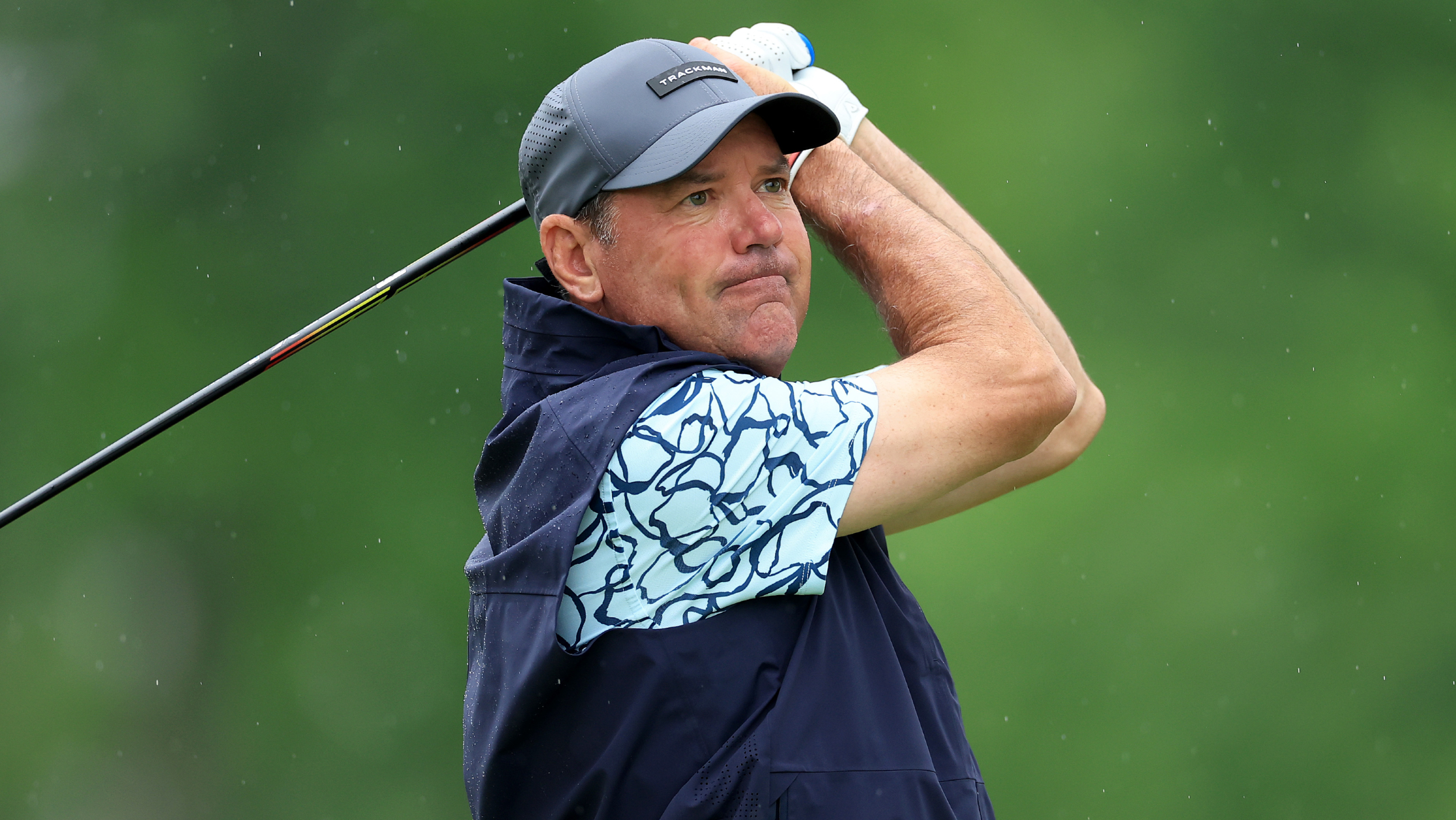 Rich Beem takes a shot at the 2024 PGA Championship