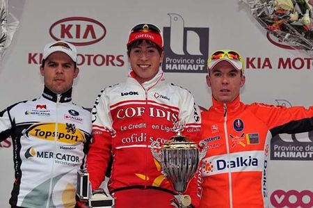 The podium