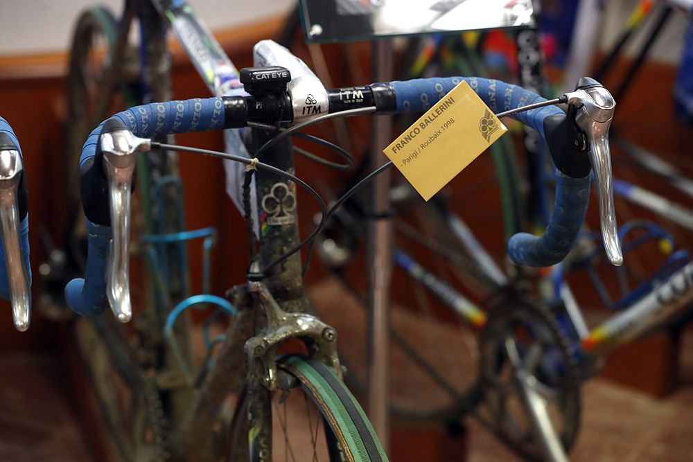 Ballerini's Paris-Roubaix winning bike from 1998