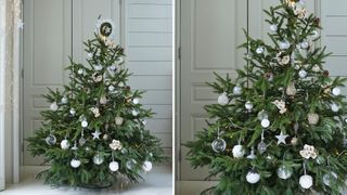 Simple Scandi Christmas tree decorating idea
