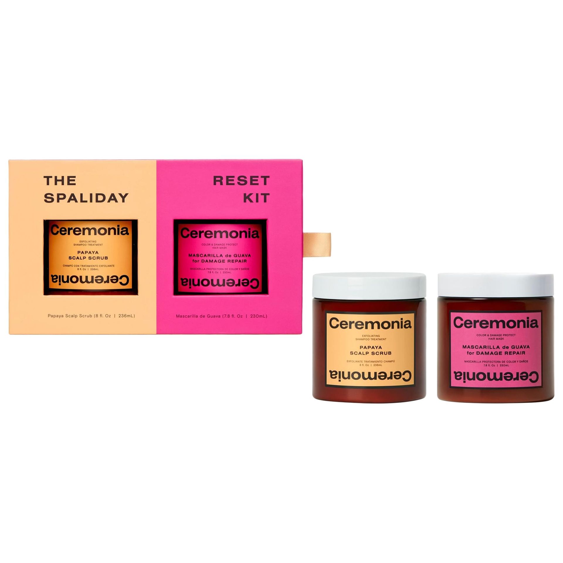 Spaliday Scalp Scrub and Hair Mask Gift Set