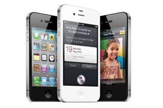 The Apple iPhone 4S is available in black or white.