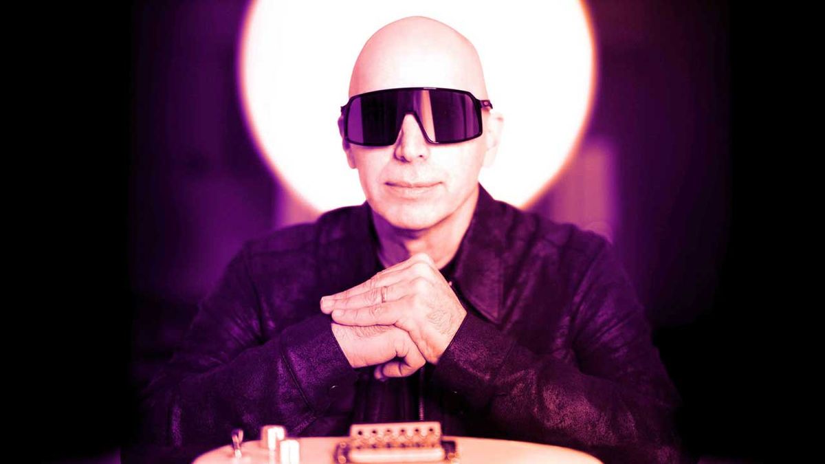 Joe Satriani studio portrait