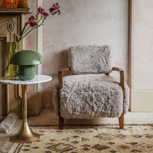 Dasha Faux Fur Armchair