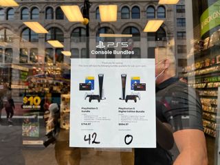 PS5 restock GameStop console count how many at the in-store event
