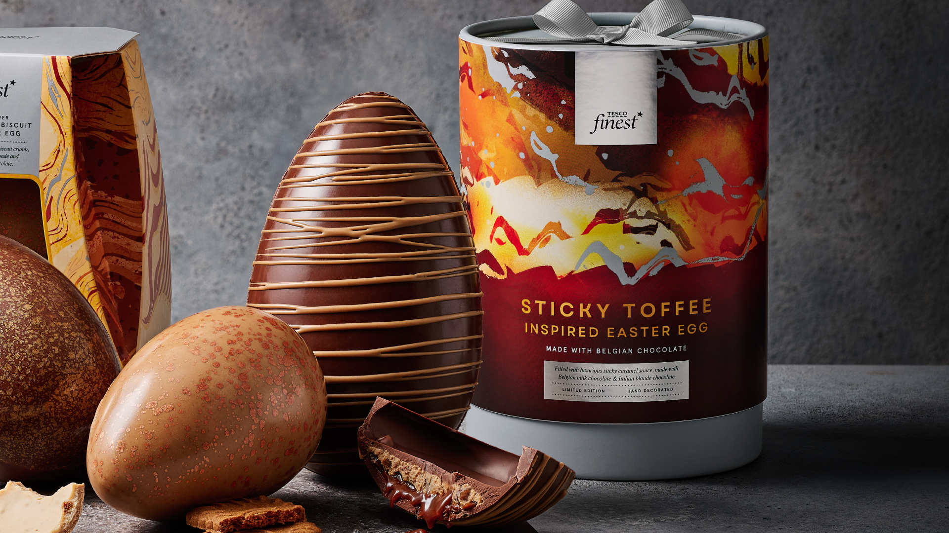 Tesco chocolate easter egg in packaging