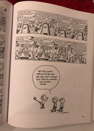 Tegneserier for voksne: Side fra samleboka om Rocky