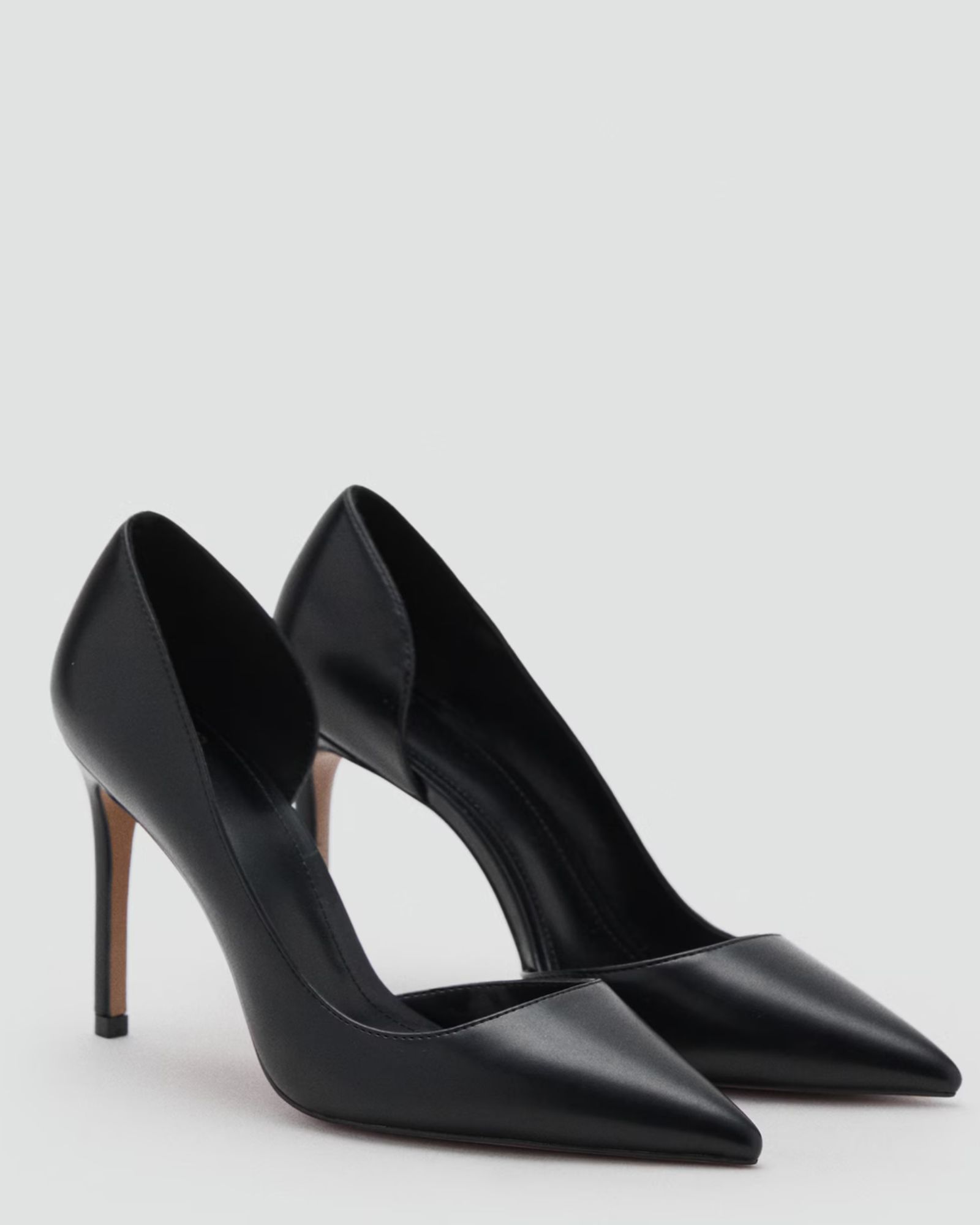 Mango Assymetrical Heeld Shoes