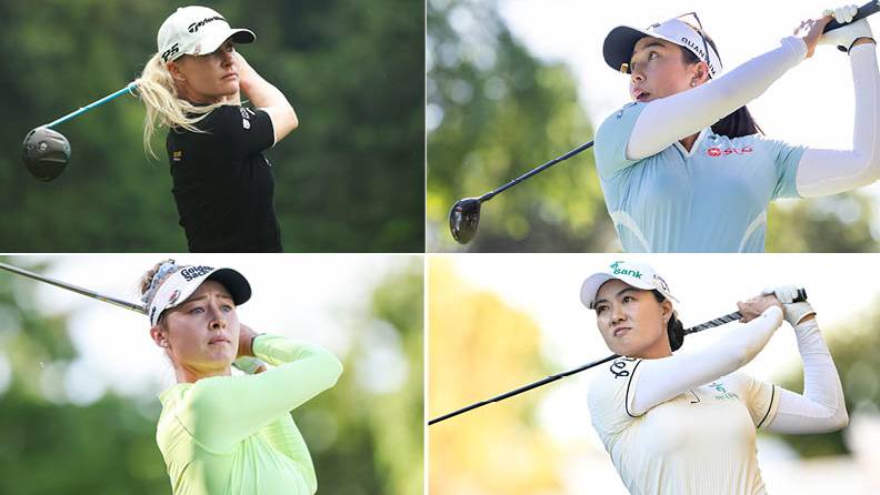 Charley Hull, Jeeno Thitikul, Nelly Korda, Minjee Lee