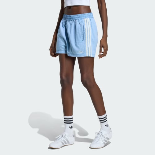 Adidas Originals Summer Glow Denim Shorts