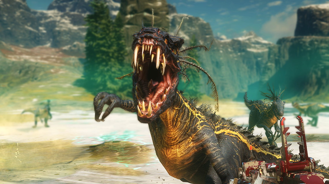  Watch mutant dinosaurs get blown up real good in this Second Extinction gameplay video 