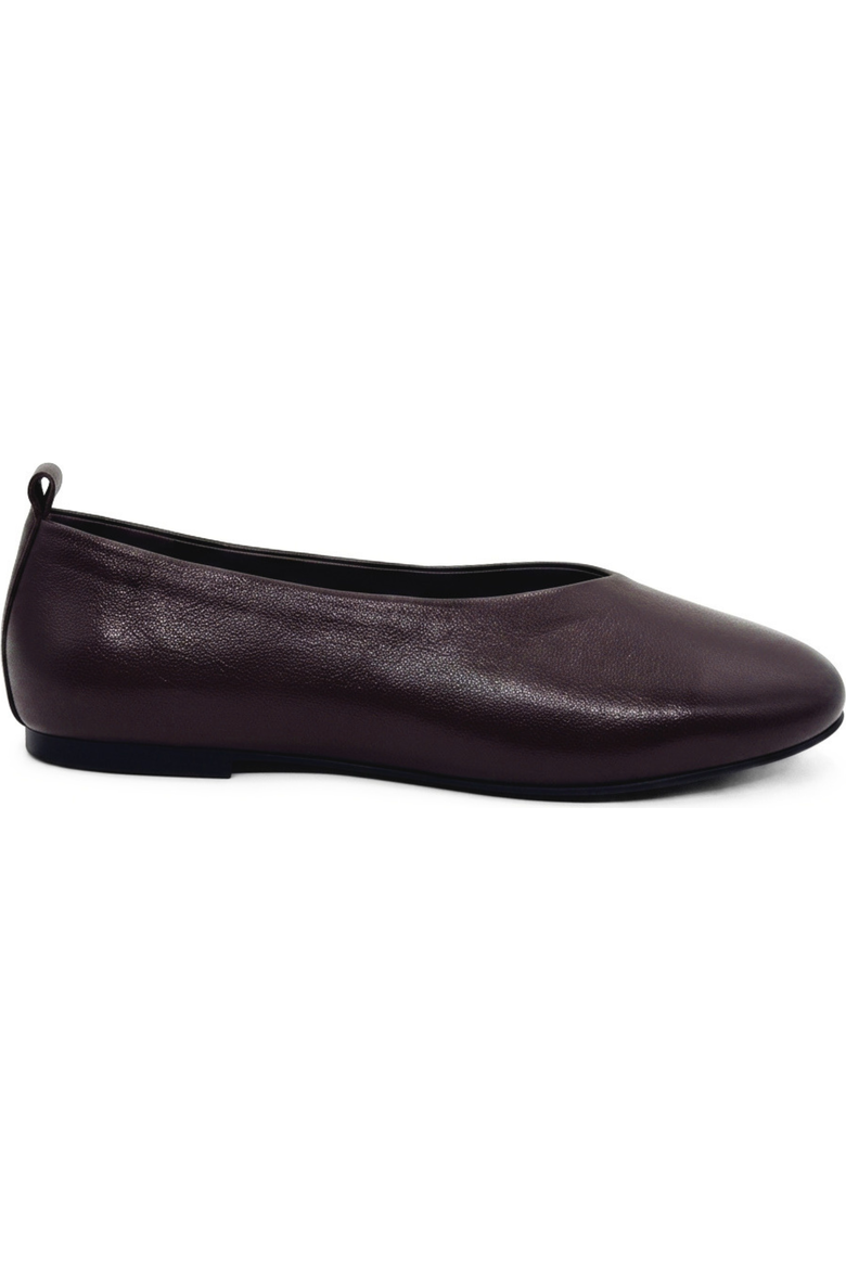 Erika Ii Leather Ballet Flats