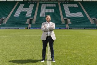 New Hibernian manager Lee Johnson