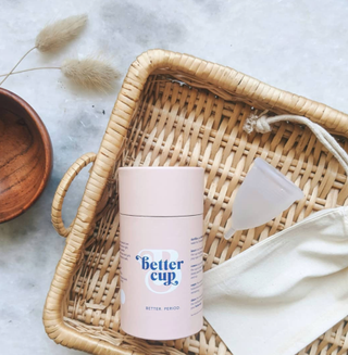 Period cups: A product shot of the Bettercup
