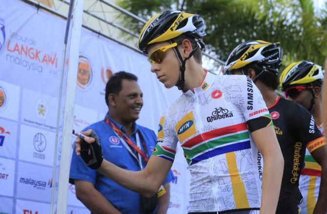 Louis Meintjes (MTN - Qhubeka) is the South African road champion