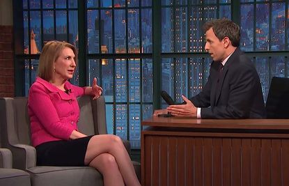 Carly Fiorina believes in manmade climate change, but...