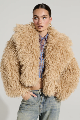 JOJO FAUX FUR COAT