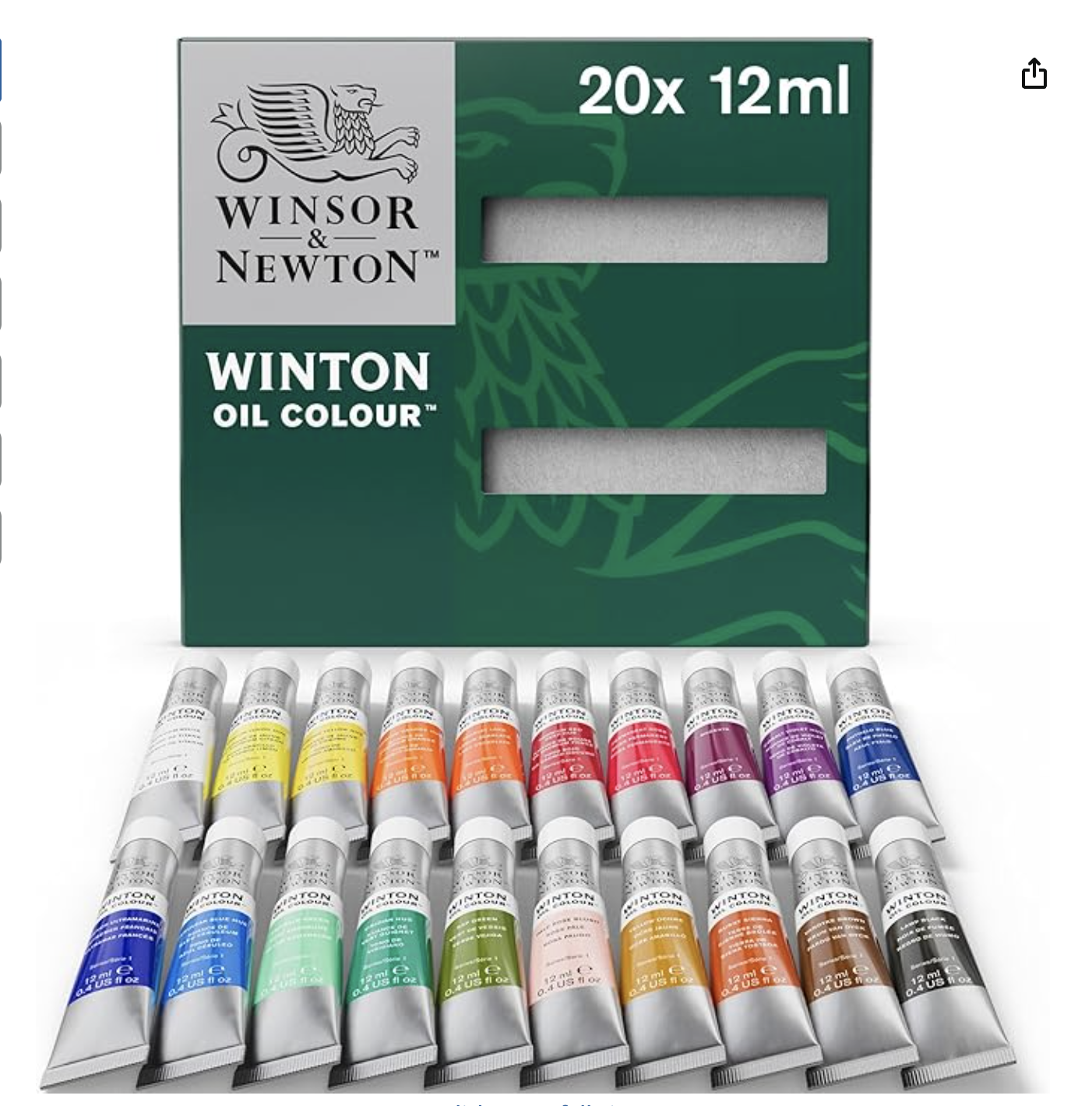 Winsor &amp;amp; Newton oil paint