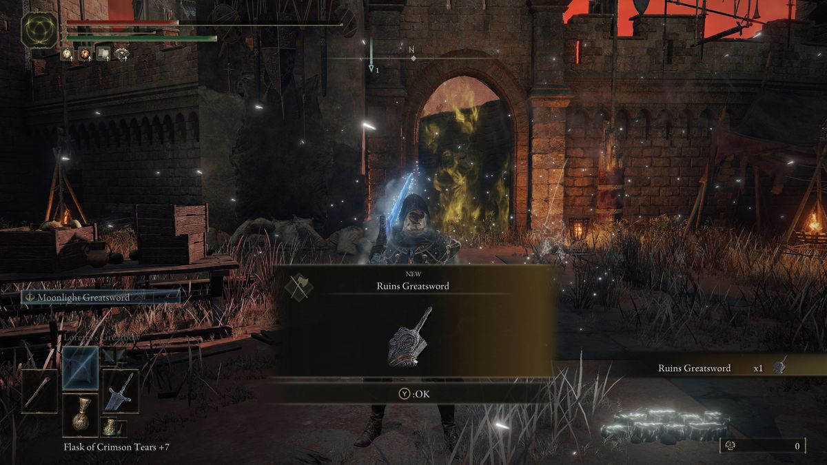 victory over warrior and knight