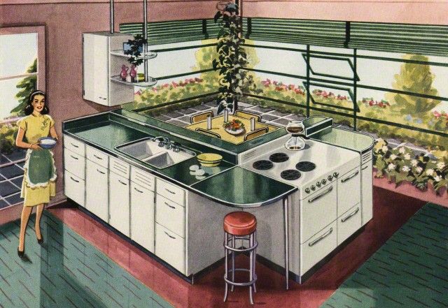 Retro kitchen