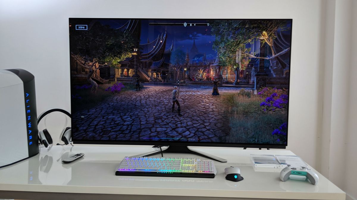 Лучшие мониторы 165 гц. Alienware монитор OLED. OLED мониторы игровые. Достоинства OLED мониторов мониторов на органических элементах.