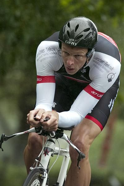 Former Olympic rower, Drew Ginn, from Victoria certainly has the muscle power and endurance to perform in the sport's discipline.