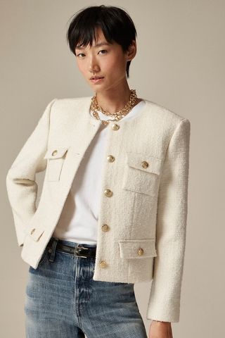 J.Crew Isabelle Lady Jacket in Tweed